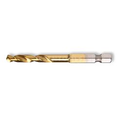 TUSK METAL DRILL BIT QC HEX 3.5MM TIN COATED MHI3.5