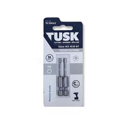 TUSK TORSION BIT 50MM X H4 2 PIECE TB50H4X2