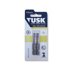 TUSK TORSION BIT 50MM X TORX25 2 PIECE TB50T25X2
