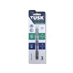 TUSK TORSION BIT DOUBLE ENDED 100MM X PZ2+SQ2 TB10001