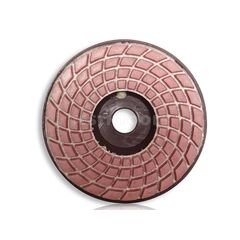 TUSK WET/DRY POLISHING PAD WITH PLASTIC BACKER 100 GRIT PPP100100