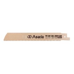 ASADA BLADE FOR PS200SP PIPE SAW 200MM X 8 TPI 61503