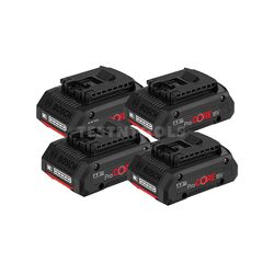 BOSCH 18V 4PC 4.0AH PROCORE BATTERY KIT 0615990M5M