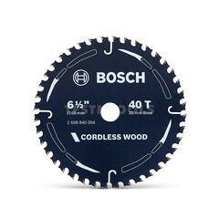 BOSCH CIRCULAR SAW BLADE FOR WOOD 165MM 6.5" 40T 2608840004