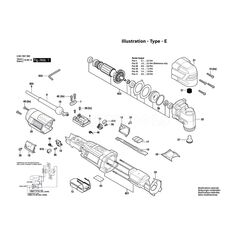 BOSCH GOP30-28 SPARE PART NUMBER 803 - ARMATURE 220-240V 2609199961