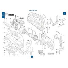 BOSCH GST75BE SPARE PART NUMBER 80 SPEED GOVERNOR