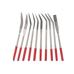 DESIC DIAMOND COATED FILE SET 10 PIECE RIFFLER ASSORTED 160MM X 4MM