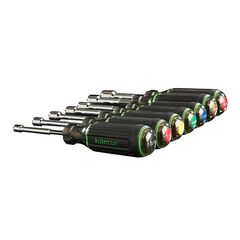 HILMOR MAGNETIC NUT DRIVER SET 6" SHAFT 7PC HIL-1839075
