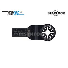 NEWONE STARLOCK TYPE MULTI-TOOL BLADE HCS FOR WOOD AND PLASTIC 20 X 40MM