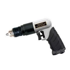 AMPRO REVERSIBLE AIR DRILL 3/8" DRIVE KEYED CHUCK DRIA-A2427