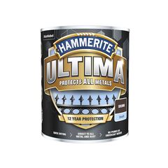 HAMMERITE ULTIMA METAL SMOOTH BROWN 750ML PAIUS-075BR