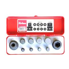 KOKEN IMPACT HEX BIT SOCKET SET 1/2" DRIVE 5MM - 19MM 10 PIECE 14209M