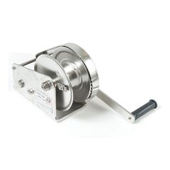 PACIFIC BRAKED HAND WINCH 410KG BHW183 STAINLESS STEEL