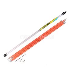 SAMROCK FIBERGLASS CABLE ROD SET 10 PIECE 1000MM RODC-1000