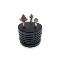TUSK HSS COUNTERSINK SET 10MM - 20.5MM 3 PIECE HCS3PS
