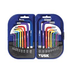 TUSK HEX & TORX KEY SET 18 PIECE TKS18HT