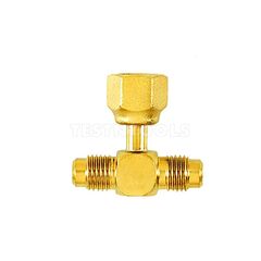 C&D BRASS ACCESS TEE 1/4" CD9603/2