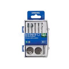 DREMEL 735 GLASS AND STONE MICRO KIT 8 PIECE 735-01 26150735AA