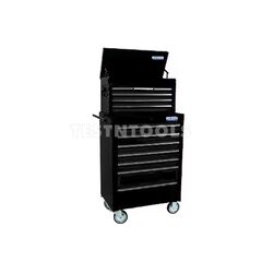 WAYCO TOOL ROLLING CABINET 7 DRAWER BLACK TOCR-W1758B