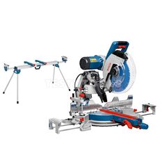 BOSCH AXIAL GLIDE MITRE SAW 305MM (12") GCM12GDL WITH STAND GTA3800 0615990J2B
