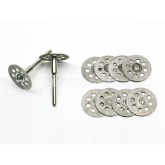 DESIC DIAMOND COATED CUTTING WHEELS 22MM 10 PIECE SET