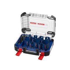 BOSCH CARBIDE HOLE SAW SET EXPERT MULTI MATERIAL 20-76MM 14 PIECE