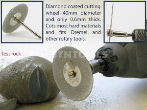 Desic Diamond Coated Cutting Wheels 40mm 3 Piece Set