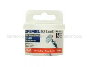 Dremel EZ Lock Metal Cut-Off Wheels 38mm 12 Pack EZ456B 2615E456AF
