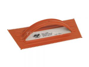 Marshalltown QLT Plastic Notched Trowel V-Shape Orange 5mm MT6262