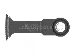 Bosch Starlock Max Multi-tool Bi-Metal Plunge Cut Blade For Wood + Metal 52mm x 70mm 1ERMAII52APB 2608662574