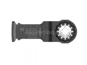 Bosch Starlock Multi-tool Bi-Metal Plunge Cut Blade For Wood & Metal 32mm x 50mm 1ERAIZ32APB 2608664908