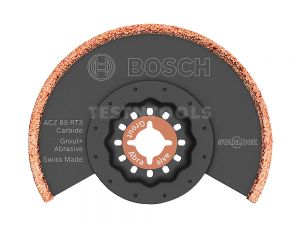 Bosch Starlock Multi-tool Carbide Segmented Saw Blade For Grout + Abrasive 85mm 1ERACZ85RT3 2608664919