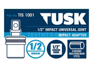 Tusk Impact Universal Joint 1/2" Drive 1/2" TIS1001