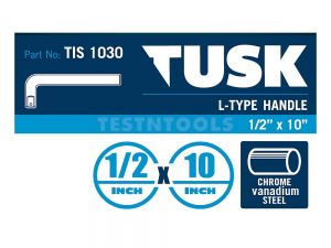 Tusk L-Type Handle 1/2" x 10" TIS1030
