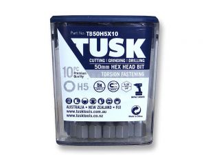 Tusk Torsion Bit 50mm x H5 10 Piece TB50H5x10