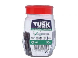 Tusk Torsion Bit 50mm x SQ2 50 Piece TB50SQ2x50