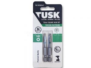 Tusk Torsion Bit 50mm x SQ3 2 PieceTB50SQ3x2