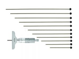 Mitutoyo Depth Micrometer 0-12 4 12 Rods 129-150