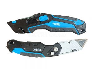 Tusk Utility Knife Set Retractable and Folding 2 Piece TUK25
