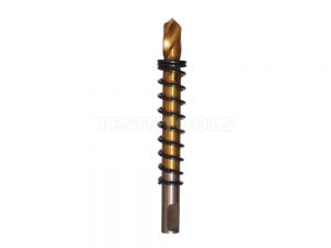 Desic Replacement TiN Coated Pilot Drill with Spring 6mm for TCT Holesaw