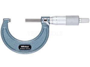 Mitutoyo Outside Micrometer 25-50mm 0.01mm With Ratchet Stop 103-138