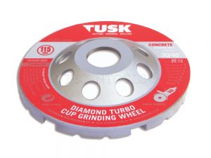 Tusk Diamond Turbo Grinding Cup 105mm DTC105