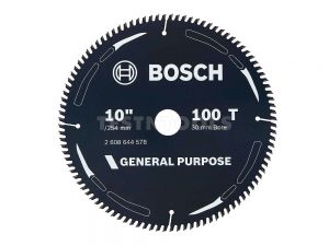 Bosch Circular Saw Blade GP for Wood 254mm 10" 100T 2608644578
