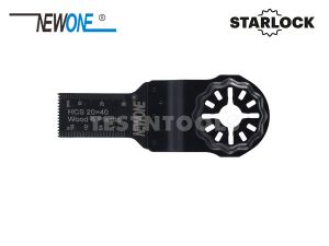 Newone Starlock Type Multi-tool Blade HCS For Wood And Plastic 20 x 40mm