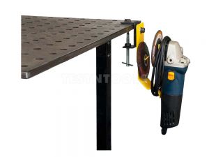 Strong Hand C Clamp Base Grinder Rest With Vertical Mounting Plate CLAM-MGK53