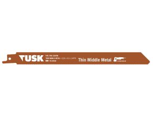 Tusk Sabre Saw Blade For Thin Middle Metal 228mm 5 Piece TRB228TM