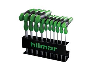 Hilmor T-Handle Hex Key Set 3/32" to 3/8" HIL-1891471