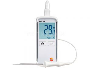Testo Digital Food Thermometer With Pen Probe 108