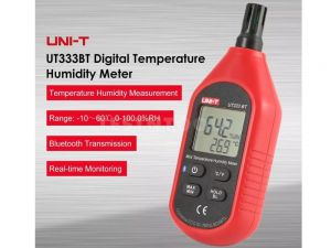UNI-T Digital Mini Temperature Humidity Meter UT333BT