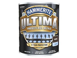 Hammerite Ultima Metal Smooth Brown 750ml PAIUS-075BR